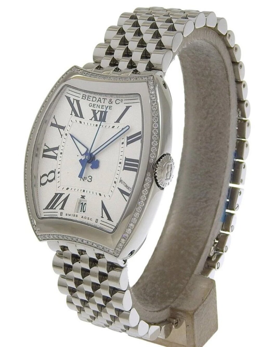 BEDAT&Co No.3 Watches 315.021.100 Silver WhiteDial Stainless Steel/diamond...